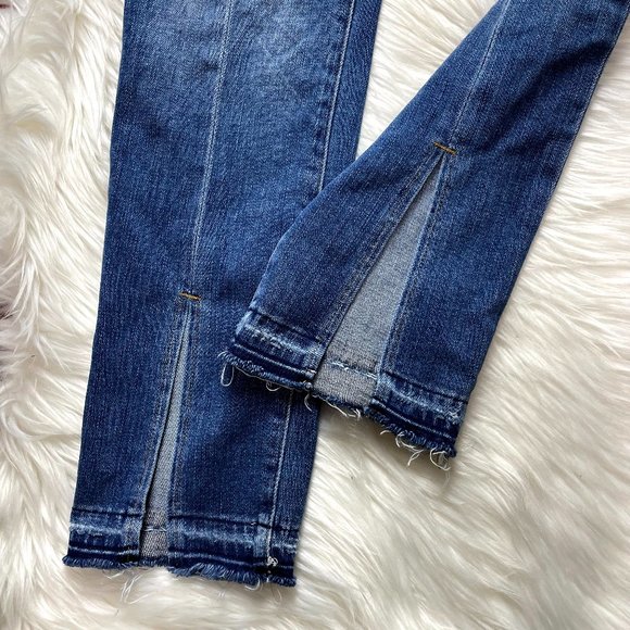 FRAME Denim Le Nouveau Straight Jeans in Boulder - Picture 4 of 9